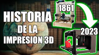 🔴Evolución de la Impresión 3D⏳: Un Viaje a Través de su Historia