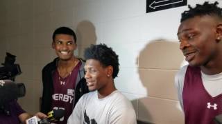 Future Louisville Cardinals Malik Williams, Darius Perry, & Lance Thomas