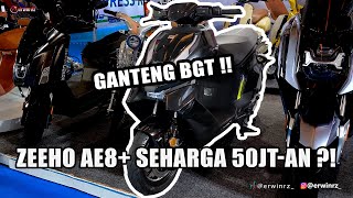 MOTOR LISTRIK SPORTY MASA DEPAN SEHARGA 50 JT-AN?! REVIEW ZEEHO AE8+