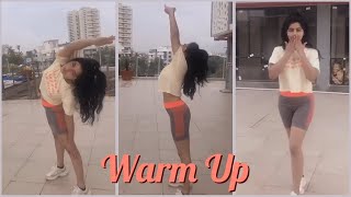 Morning Warm-up of Yukti Kapoor | Yukti's Beautiful World