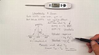 Uncertainty and Error