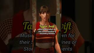 Taylor Swift Music Videos know for Strong Storylines Elements #taylorswift #musicindustry #shorts