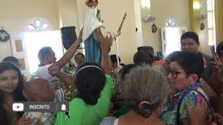 Romeiros e ambulantes na festa do Parazinho em Granja-Ce