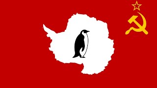 Antarctica flag animation but in different ideologies