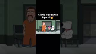 stewie is as gay as it gets #familyguy #shorts #comedy #stewiegriffin