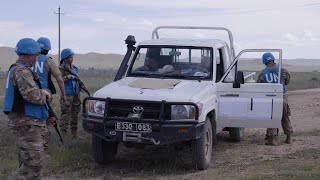 Strict Operations at Mongolia's Security Checkpoints training