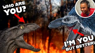 What If The Utahraptor Was In Jurasstic World? | Reaction | Goji center.