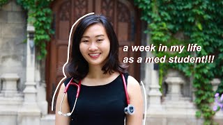 a week in the life of a uchicago medical student - my first med school exam and starting dissection!