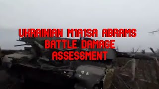 M1A1SA Abrams Battle Damage Assessment