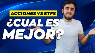 ¿Cuál es la mejor inversión?! Acciones vs ETFs (Fondos indexados) el DEBATE DEFINITIVO🔴