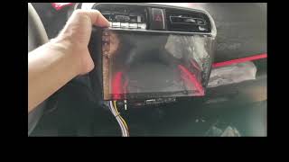 Mitsubishi Merage G4 Head Unit Installation