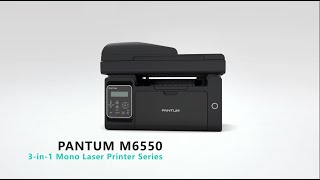 【Laser printer】 M6550 series | Monochrome Product Promotion | Pantum