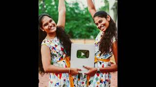 #shorts Ashna & Annie|| match dress video|| chattambees ||