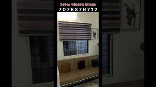 Roller Zebra window blinds#windowblinds #servicerollerblinds #shortsvideo#shorts #shortsviral#india