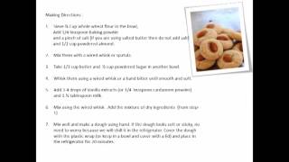 Gourmet cookies - Almond cookies - Cooking Recipe by Indivision..