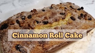 Easy Cinnamon Roll Cake