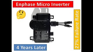 Enphase IQ7A Solar Inverter Failure Rate 27%