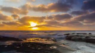 Sunset Over La Jolla (5K Timelapse)