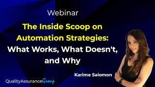 Webinar: The Inside Scoop on Automation Strategies: What Works, What Doesn't, and Why