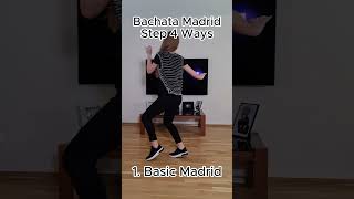 How To Do Bachata Madrid Step 4 Ways - Rasa Pauzaite  #bachata