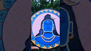 Part-2 Mahadev lippan art |  #shorts #art #youtubeshort #reels #viral #lippanart #trending #painting