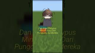 Fakta Menarik Tentang Platypus #minecraft #shorts #malaysia #faktamenarik