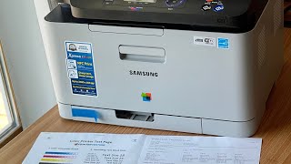 Samsung Xpress C460FW Color All-inOne Laser Printer-Count 16 Pgs Only/ 99% Toner