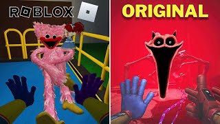 Poppy Playtime Chapter 3 - Original Vs Roblox Full Gameplay Walkthrough #1