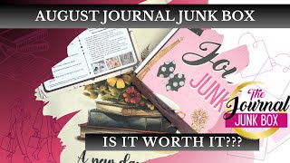 August Journal Junk Box Unboxing: An Honest Review