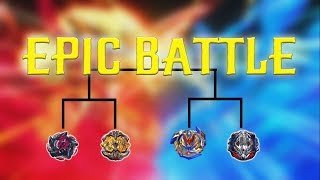 BEYBLADE BURST l EPIC BATTLE! 4 BEYBLADE BURST TURBO BATTLE !