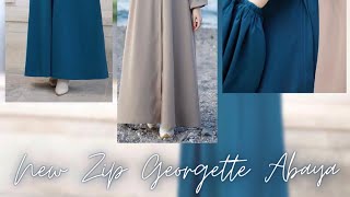 Zipper abaya big flare || hijabs||stylish abaya collection||2023