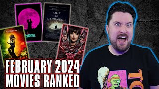 February 2024 Movies Ranked