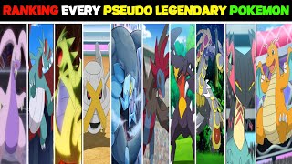 RANKING EVERY PSEUDO LEGENDARY POKEMON WORST TO BEST || ALL PSEUDO LEGENDARY POKEMONS RANKED