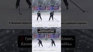 🏒 Тренировка на дриблинг. Базовый контроль шайбы. #hockeystigg #хоккейстигг #хоккей #hockey