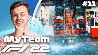 KWALIFICATIE IN DE REGEN GOOIT ALLES OM! - F1 22 MyTeam #11