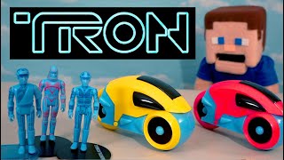 TRON Figures & Lightcycle Bikes Vehicles - DISNEY WORLD EXCLUSIVES!