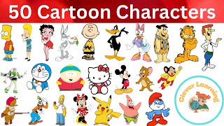 50 Most Famous Cartoon Characters