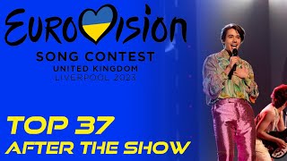 Eurovision 2023 - My Top 37 (After The Show)