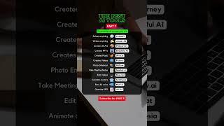 🔥 Top AI Tools You NEED to Try! PART 7 - #shorts