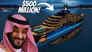 Saudi Prince’s $500M Yacht – You Won’t Believe What’s Inside!