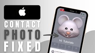 How To Fix Contact Photo & Poster Disabled on iPhone iOS 17 - Solved!