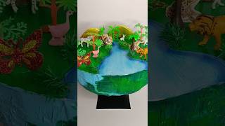 innovative model for science exhibition | Forest Ecosystem | science project #science #project