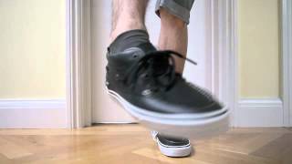 Requested Video: Vans Chukka Del Barco. Black leather mid top. On feet review