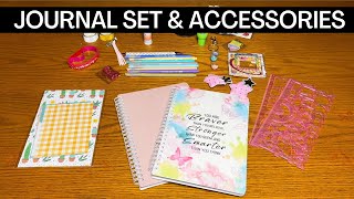 Beautiful Journal Set with Pens, Paper & More | Great for Gifting!  #journalset