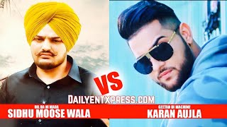 sidhu moose wala and karan aujla fight