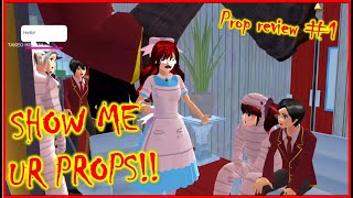 I"VE SEEN YOUR EPIC PROP SHARING - PROP REVIEW Part 1 | Sakura School Simulator