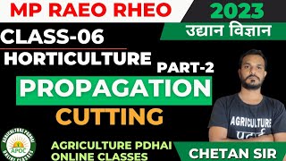 Class-6 | Propagation Part-2 | Cutting | Asexual Propagation | MPRAEO RHEO SADO | By Chetan Sir