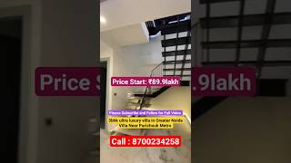 Luxury Villa in Greater Noida | duplex villa near Parichouk Metro #shorts #viral #villa #property