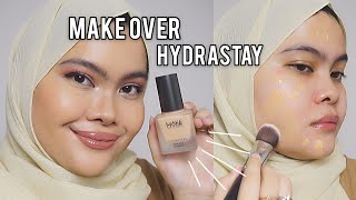 MAKE OVER HYDRASTAY FOUNDATION Terbaru! Demo Review