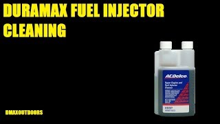 DURAMAX FUEL INJECTOR CLEANING